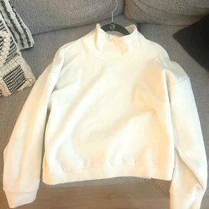 Madewell white sweater